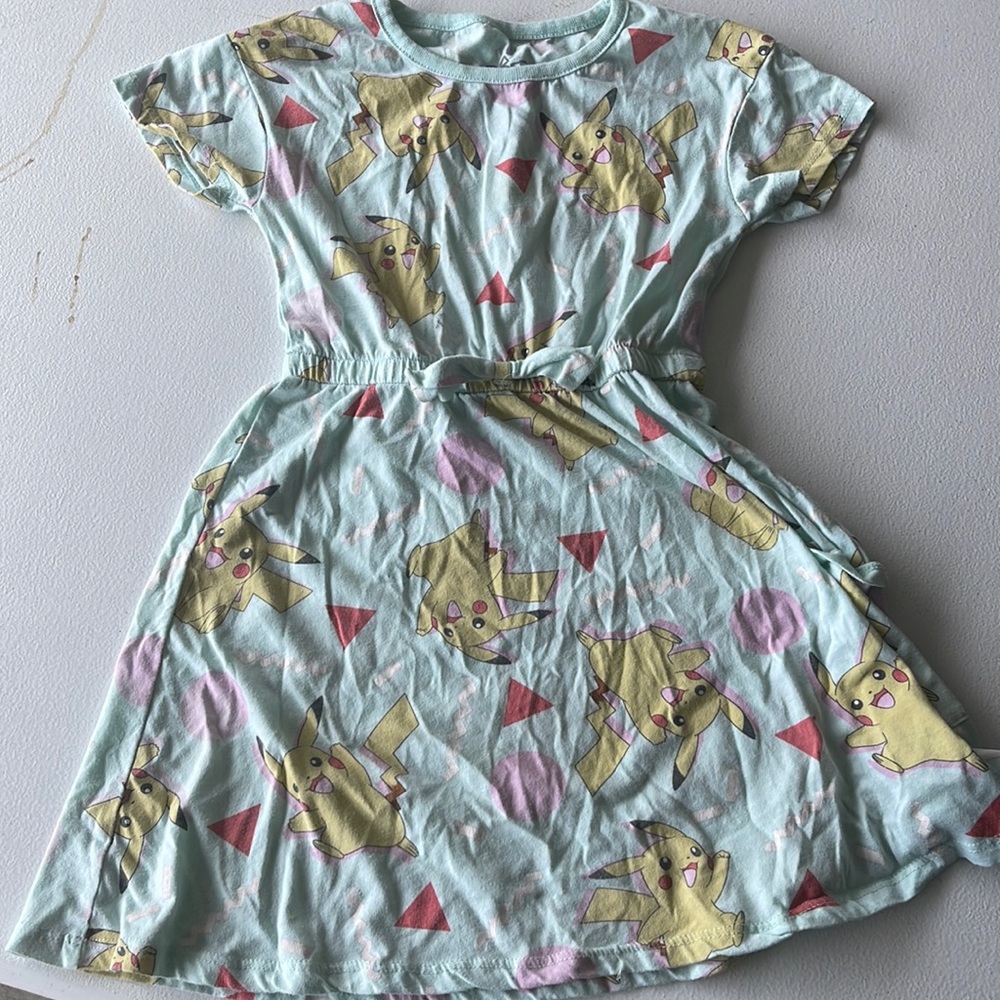 Girls Pikachu dress